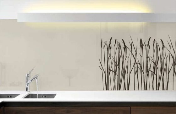 חיפוי זכוכית למטבח מודפס - ד"ר זכוכית