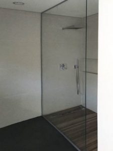 מקלחון חזית יחידה קבועה - ד"ר זכוכית